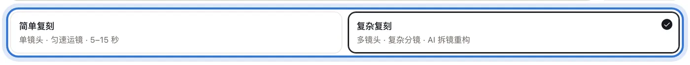 简单复刻和复杂复刻